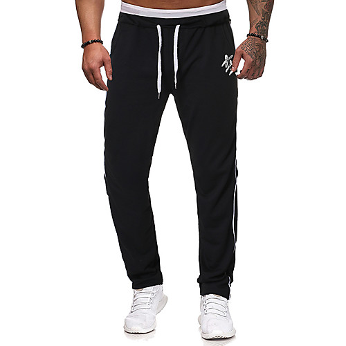 Men's Sweatpants Jogger Pants Drawstring Elastic Waist Cotton Stripes Sport Athleisure Pants / Trousers Bottoms Breathable Soft Comfortable Running Everyday Use Exercising General Use
Men's Sweatpants Jogger Pants Drawstring Elastic Waist Cotton Stripes Sport Athleisure Pants / Trousers Bottoms Breathable Soft Comfortable Running Everyday Use Exercising General Use
