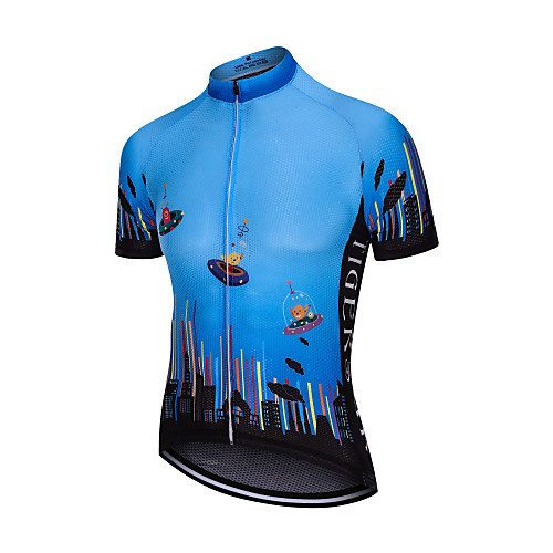YORK TIGERS Women's Men's Short Sleeve Cycling Jersey Downhill Jersey Summer Silicone Elastane Bule / Black Cartoon Patchwork Bike Jersey Top Mountain Bike MTB Road Bike Cycling Quick Dry Breathable
YORK TIGERS Women's Men's Short Sleeve Cycling Jersey Downhill Jersey Summer Silicone Elastane Bule / Black Cartoon Patchwork Bike Jersey Top Mountain Bike MTB Road Bike Cycling Quick Dry Breathable