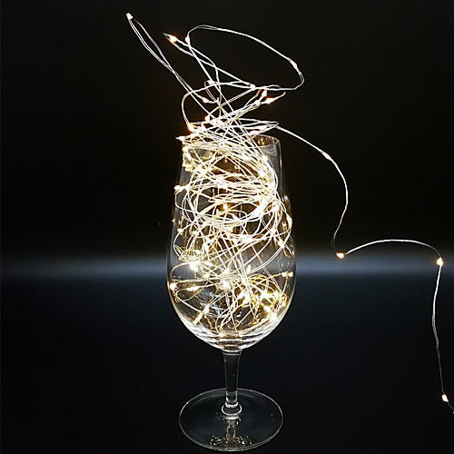 3M String Lights 30LEDs Warm White White Multi Color Fairy String Lights Waterproof Valentine's Day Wedding Party Flowers Cake Decorative Copper Wire Silver Line AA Batteries Powered 1pcs
3M String Lights 30LEDs Warm White White Multi Color Fairy String Lights Waterproof Valentine's Day Wedding Party Flowers Cake Decorative Copper Wire Silver Line AA Batteries Powered 1pcs