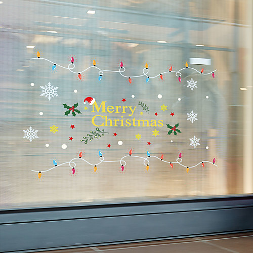 Christmas Wall Stickers Decorative Wall Stickers, PVC Home Decoration Wall Decal Wall Decoration / Removable 30902CM
Christmas Wall Stickers Decorative Wall Stickers, PVC Home Decoration Wall Decal Wall Decoration / Removable 30902CM