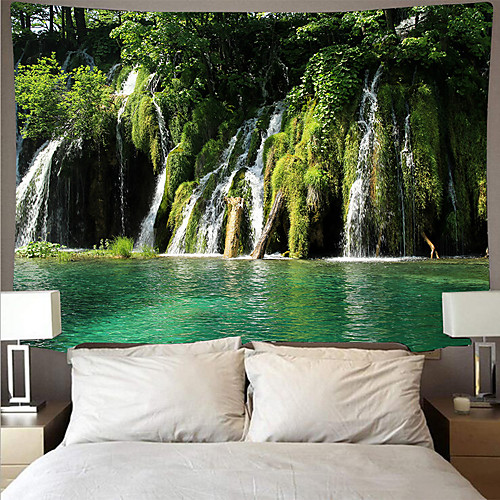 Wall Tapestry Art Deco Blanket Curtain Picnic Table Cloth Hanging Home Bedroom Living Room Dormitory Decoration Polyester Fiber Landscape Landscape Green Tree Lake
Wall Tapestry Art Deco Blanket Curtain Picnic Table Cloth Hanging Home Bedroom Living Room Dormitory Decoration Polyester Fiber Landscape Landscape Green Tree Lake