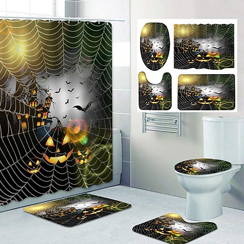Fresh Seaside Pattern PrintingBathroom Shower Curtain Leisure Toilet Four-Piece Design
Fresh Seaside Pattern PrintingBathroom Shower Curtain Leisure Toilet Four-Piece Design