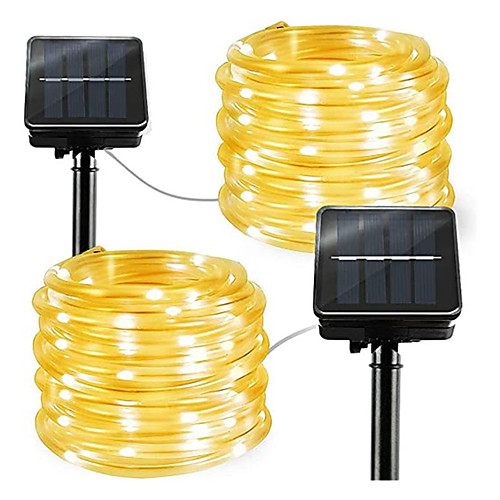 Outdoor Solar String Light 2pcs 1pcs Rope Tube LED Solar Lamp 12m 100 leds String Lights Outdoor Fairy Holiday Christmas Party Solar Garden Light Waterproof luz solar LED Solar Garden Light
Outdoor Solar String Light 2pcs 1pcs Rope Tube LED Solar Lamp 12m 100 leds String Lights Outdoor Fairy Holiday Christmas Party Solar Garden Light Waterproof luz solar LED Solar Garden Light