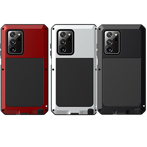 Phone Case For Samsung Galaxy Full Body Case Note 20 Ultra Note 20 Shockproof Dustproof Water Resistant Solid Colored Silica Gel Metal
Phone Case For Samsung Galaxy Full Body Case Note 20 Ultra Note 20 Shockproof Dustproof Water Resistant Solid Colored Silica Gel Metal