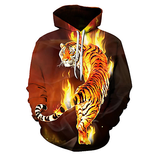 Men's Plus Size Pullover Hoodie Sweatshirt Graphic Flame Animal Hooded Club Weekend 3D Print Party Casual Hoodies Sweatshirts Long Sleeve Yellow
Men's Plus Size Pullover Hoodie Sweatshirt Graphic Flame Animal Hooded Club Weekend 3D Print Party Casual Hoodies Sweatshirts Long Sleeve Yellow
