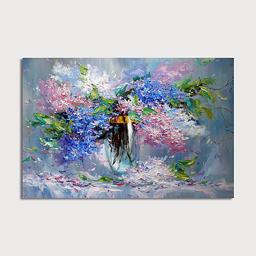 Oil Painting Hand Painted Horizontal Abstract Floral / Botanical Modern Stretched Canvas
Oil Painting Hand Painted Horizontal Abstract Floral / Botanical Modern Stretched Canvas
