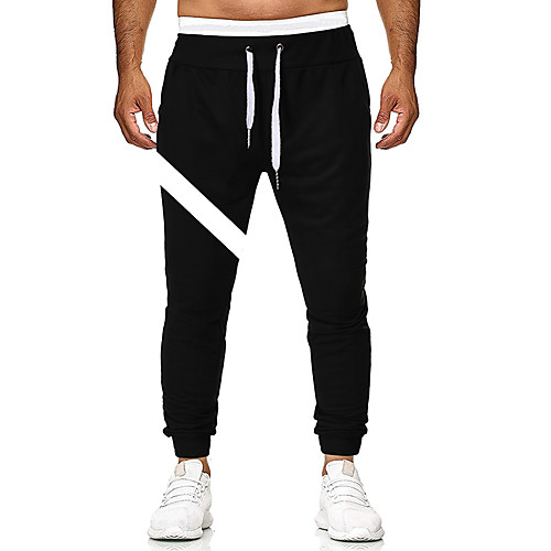 Men's Sweatpants Jogger Pants Drawstring Elastic Waist Cotton Color Block Sport Athleisure Pants / Trousers Bottoms Breathable Soft Oversized Comfortable Running Exercising General Use
Men's Sweatpants Jogger Pants Drawstring Elastic Waist Cotton Color Block Sport Athleisure Pants / Trousers Bottoms Breathable Soft Oversized Comfortable Running Exercising General Use