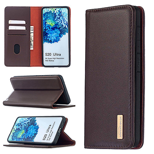 Phone Case For Samsung Galaxy Full Body Case Leather Flip S20 Plus S20 Ultra S20 A51 S10 S10 Galaxy S10 E A40 A70 Galaxy A20e Card Holder Flip Magnetic Solid Color Genuine Leather
Phone Case For Samsung Galaxy Full Body Case Leather Flip S20 Plus S20 Ultra S20 A51 S10 S10 Galaxy S10 E A40 A70 Galaxy A20e Card Holder Flip Magnetic Solid Color Genuine Leather