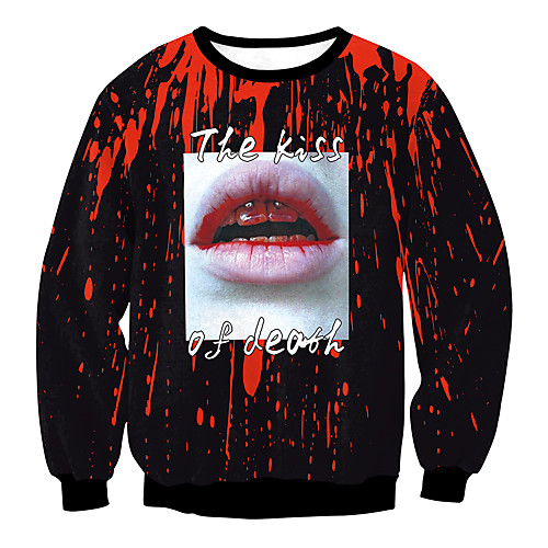 Women's Pullover Sweatshirt Print Oversized Daily Other Prints Halloween Hoodies Sweatshirts Red
Women's Pullover Sweatshirt Print Oversized Daily Other Prints Halloween Hoodies Sweatshirts Red