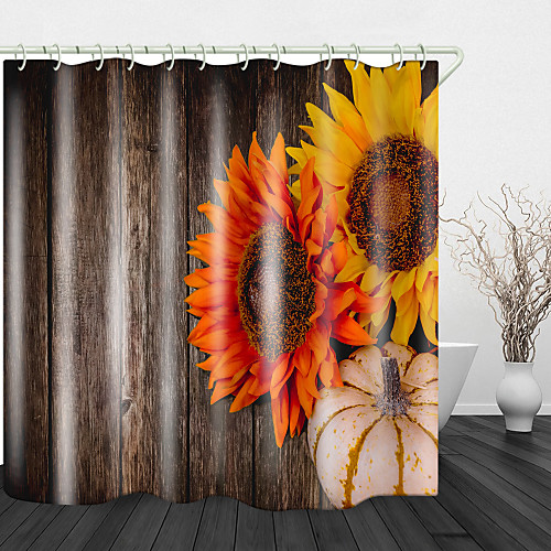Pumpkin Sunflower Print Waterproof Fabric Shower Curtain for Bathroom Home Decor Covered Bathtub Curtains Liner Includes with Hooks 72 Inch
Pumpkin Sunflower Print Waterproof Fabric Shower Curtain for Bathroom Home Decor Covered Bathtub Curtains Liner Includes with Hooks 72 Inch