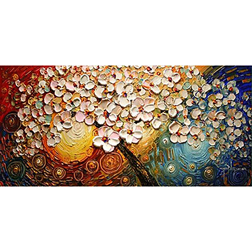 Oil Painting Hand Painted Horizontal Panoramic Floral / Botanical Modern Rolled Canvas (No Frame)
Oil Painting Hand Painted Horizontal Panoramic Floral / Botanical Modern Rolled Canvas (No Frame)