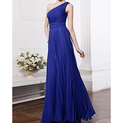A-Line Glittering Elegant Wedding Guest Formal Evening Dress One Shoulder Sleeveless Floor Length Chiffon with Pleats Beading 2021
A-Line Glittering Elegant Wedding Guest Formal Evening Dress One Shoulder Sleeveless Floor Length Chiffon with Pleats Beading 2021