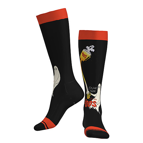 Compression Socks Long Socks Over the Calf Socks Athletic Sports Socks Cycling Socks Women's Men's Bike / Cycling Breathable Soft Comfortable 1 Pair Graphic Novelty Cotton Black S M / Stretchy
Compression Socks Long Socks Over the Calf Socks Athletic Sports Socks Cycling Socks Women's Men's Bike / Cycling Breathable Soft Comfortable 1 Pair Graphic Novelty Cotton Black S M / Stretchy