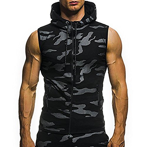 men's summer camouflage hoodie hooded sleeveless t-shirt top hunting shirt active shirts
men's summer camouflage hoodie hooded sleeveless t-shirt top hunting shirt active shirts