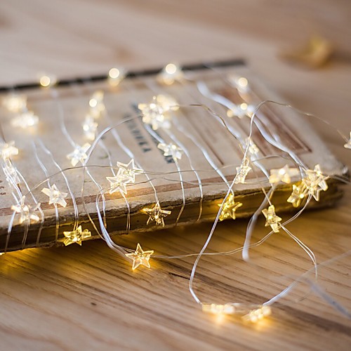 LED Star Lights 2M 5M Silver Wire Fairy String Lights Christmas Gift Holiday Decoration Light for Christmas New Year's Holiday Decoration Lighting Battery Powered (without Battery)
LED Star Lights 2M 5M Silver Wire Fairy String Lights Christmas Gift Holiday Decoration Light for Christmas New Year's Holiday Decoration Lighting Battery Powered (without Battery)