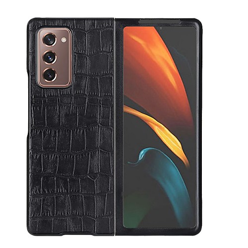 Case For Samsung Galaxy Z Fold 2 Shockproof Flip Full Body Cases Solid Colored Alligator Print Genuine Leather Case
Case For Samsung Galaxy Z Fold 2 Shockproof Flip Full Body Cases Solid Colored Alligator Print Genuine Leather Case