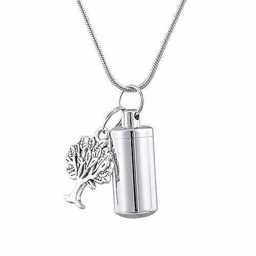cremation urn keepsake necklace for ashes memorial jewelry with family tree charm 2.8cmx1.1cm
cremation urn keepsake necklace for ashes memorial jewelry with family tree charm 2.8cmx1.1cm