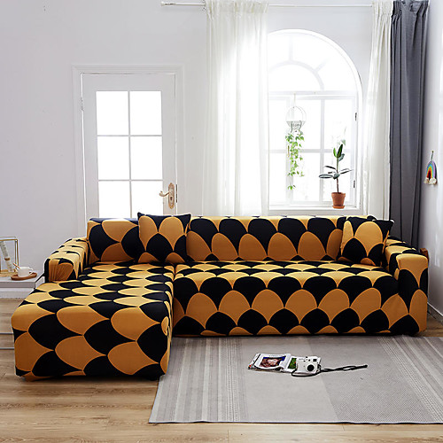 Stretch Slipcover Sofa Cover Geometric Printed Couch Cover for 1~4 Cushion Couch with One Free Pillow Case Armchair/Loveseat/Three Seater/Four Seater/L shaped sofa
Stretch Slipcover Sofa Cover Geometric Printed Couch Cover for 1~4 Cushion Couch with One Free Pillow Case Armchair/Loveseat/Three Seater/Four Seater/L shaped sofa