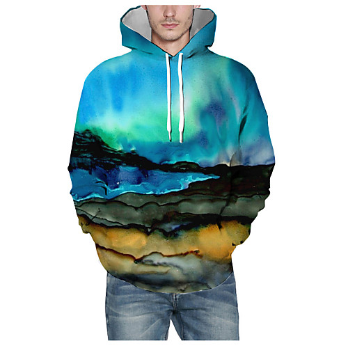 Men's Pullover Hoodie Sweatshirt Graphic 3D Hooded Daily 3D Print Basic Hoodies Sweatshirts Long Sleeve Blue
Men's Pullover Hoodie Sweatshirt Graphic 3D Hooded Daily 3D Print Basic Hoodies Sweatshirts Long Sleeve Blue