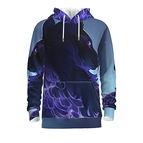 Men's Pullover Hoodie Sweatshirt Graphic Animal Hooded Daily 3D Print Basic Hoodies Sweatshirts Long Sleeve Blue
Men's Pullover Hoodie Sweatshirt Graphic Animal Hooded Daily 3D Print Basic Hoodies Sweatshirts Long Sleeve Blue
