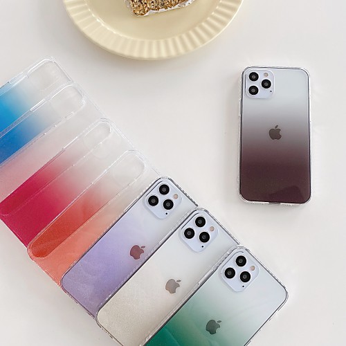 Case For iPhone 12 / 11 Pro Max / SE2020/ XS Max / XR XS 7/8 7/8 plus Translucent Back Cover Color Gradient TPU
Case For iPhone 12 / 11 Pro Max / SE2020/ XS Max / XR XS 7/8 7/8 plus Translucent Back Cover Color Gradient TPU