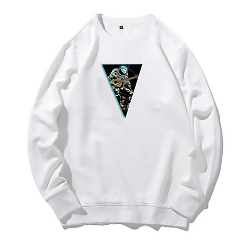 Men's Pullover Sweatshirt Print Round Neck Daily Other Prints Basic Hoodies Sweatshirts Long Sleeve White
Men's Pullover Sweatshirt Print Round Neck Daily Other Prints Basic Hoodies Sweatshirts Long Sleeve White