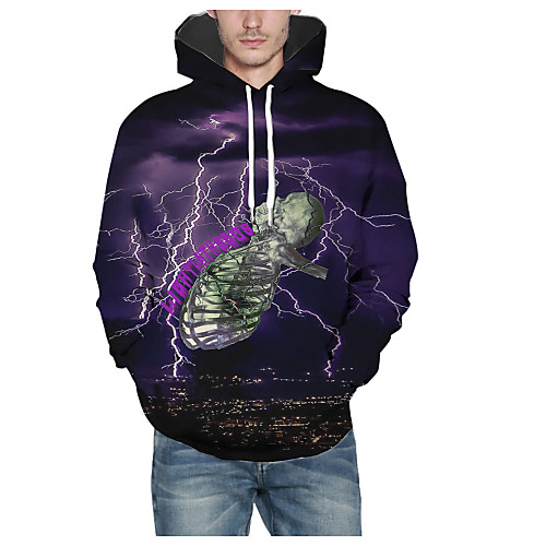 Men's Pullover Hoodie Sweatshirt Graphic Skull Hooded Halloween Daily 3D Print Basic Hoodies Sweatshirts Long Sleeve Black
Men's Pullover Hoodie Sweatshirt Graphic Skull Hooded Halloween Daily 3D Print Basic Hoodies Sweatshirts Long Sleeve Black