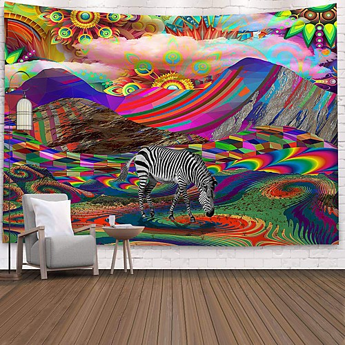 Wall Tapestry Art Decor Blanket Curtain Picnic Tablecloth Hanging Home Bedroom Living Room Dorm Decoration Polyester Colorful Mountain Zebra Views
Wall Tapestry Art Decor Blanket Curtain Picnic Tablecloth Hanging Home Bedroom Living Room Dorm Decoration Polyester Colorful Mountain Zebra Views