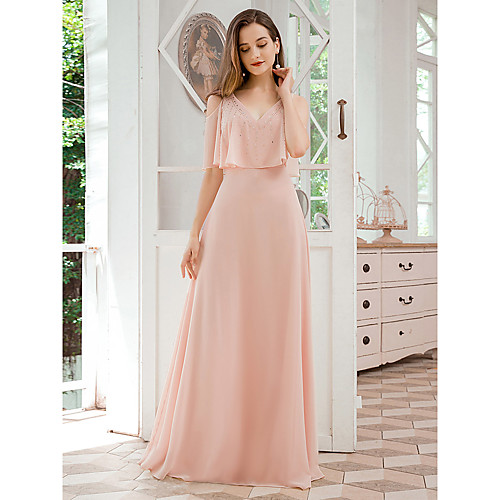 Women's Chiffon Dress Maxi long Dress Blushing Pink Short Sleeve Solid Color Spring Summer V Neck Elegant Party Beach Loose 2021 S M L XL XXL 3XL 4XL
Women's Chiffon Dress Maxi long Dress Blushing Pink Short Sleeve Solid Color Spring Summer V Neck Elegant Party Beach Loose 2021 S M L XL XXL 3XL 4XL