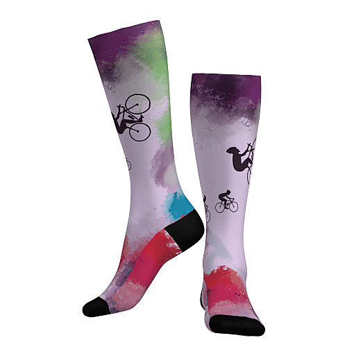Compression Socks Long Socks Over the Calf Socks Athletic Sports Socks Cycling Socks Women's Men's Bike / Cycling Breathable Soft Comfortable 1 Pair Animal Cotton Purple S M L / Stretchy
Compression Socks Long Socks Over the Calf Socks Athletic Sports Socks Cycling Socks Women's Men's Bike / Cycling Breathable Soft Comfortable 1 Pair Animal Cotton Purple S M L / Stretchy