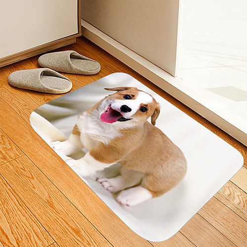 Brown And White Small Milk Dog Digital Printing Floor Mat Flowers Kitten Girl Modern Bath Mats Nonwoven / Memory Foam Novelty Bathroom
Brown And White Small Milk Dog Digital Printing Floor Mat Flowers Kitten Girl Modern Bath Mats Nonwoven / Memory Foam Novelty Bathroom