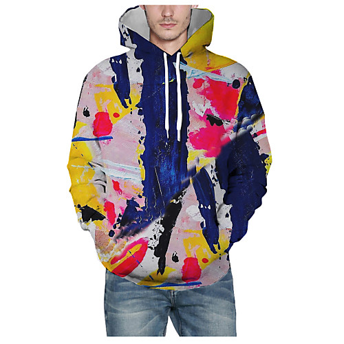 Men's Pullover Hoodie Sweatshirt Graphic 3D Hooded Daily 3D Print Basic Hoodies Sweatshirts Long Sleeve Rainbow
Men's Pullover Hoodie Sweatshirt Graphic 3D Hooded Daily 3D Print Basic Hoodies Sweatshirts Long Sleeve Rainbow