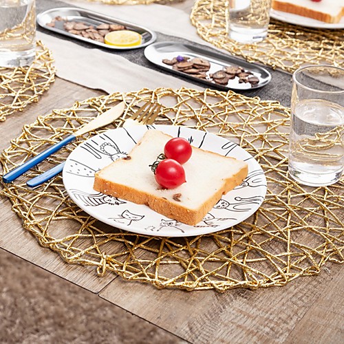 2 Pcs Placemat Coaster Heat Mat Tea Set Mat Hand-woven Pot Holder Bowl Outdoor Dining Mat Japanese Style Straw Woven Garden
2 Pcs Placemat Coaster Heat Mat Tea Set Mat Hand-woven Pot Holder Bowl Outdoor Dining Mat Japanese Style Straw Woven Garden
