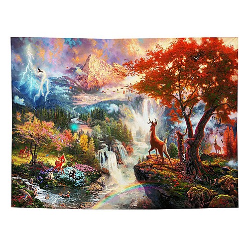 Wall Tapestry Art Decor Blanket Curtain Picnic Tablecloth Hanging Home Bedroom Living Room Dorm Decoration Cartoon Polyester Colorful Mountain Water Deer Beauty Views
Wall Tapestry Art Decor Blanket Curtain Picnic Tablecloth Hanging Home Bedroom Living Room Dorm Decoration Cartoon Polyester Colorful Mountain Water Deer Beauty Views