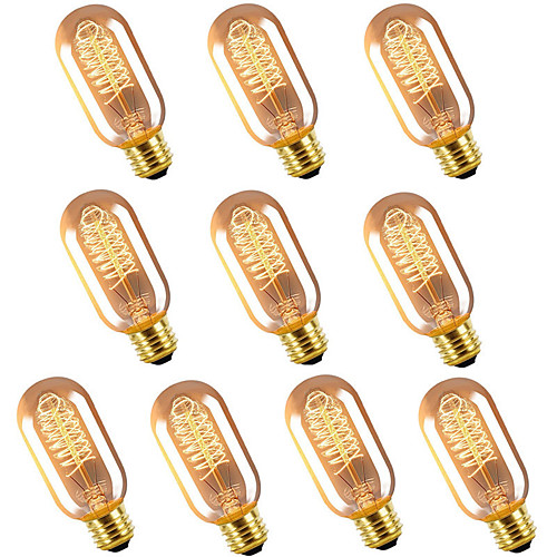10pcs 6pcs 4pcs 40 W E26 E27 T45 Warm White 2200-2700 k Retro Dimmable Decorative Incandescent Vintage Edison Light Bulb 220-240 V
10pcs 6pcs 4pcs 40 W E26 E27 T45 Warm White 2200-2700 k Retro Dimmable Decorative Incandescent Vintage Edison Light Bulb 220-240 V