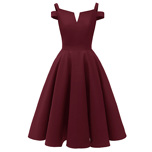 A-Line Minimalist Elegant Party Wear Cocktail Party Dress Off Shoulder Short Sleeve Short / Mini Satin with Pleats 2021
A-Line Minimalist Elegant Party Wear Cocktail Party Dress Off Shoulder Short Sleeve Short / Mini Satin with Pleats 2021