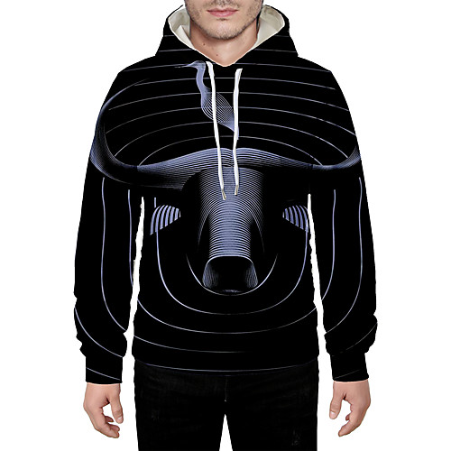 Men's Pullover Hoodie Sweatshirt Graphic 3D Animal Hooded Daily 3D Print Basic Hoodies Sweatshirts Long Sleeve Black
Men's Pullover Hoodie Sweatshirt Graphic 3D Animal Hooded Daily 3D Print Basic Hoodies Sweatshirts Long Sleeve Black