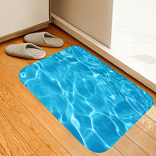 Blue Corrugated Digital Printing Floor Mat Flowers Kitten Girl Modern Bath Mats Nonwoven / Memory Foam Novelty Bathroom
Blue Corrugated Digital Printing Floor Mat Flowers Kitten Girl Modern Bath Mats Nonwoven / Memory Foam Novelty Bathroom