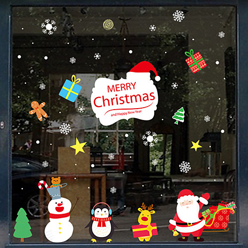 Christmas decorations Window Electrostatic Decoration Lovely Santa Claus Wall Sticker New Year Art Home Decor
Christmas decorations Window Electrostatic Decoration Lovely Santa Claus Wall Sticker New Year Art Home Decor