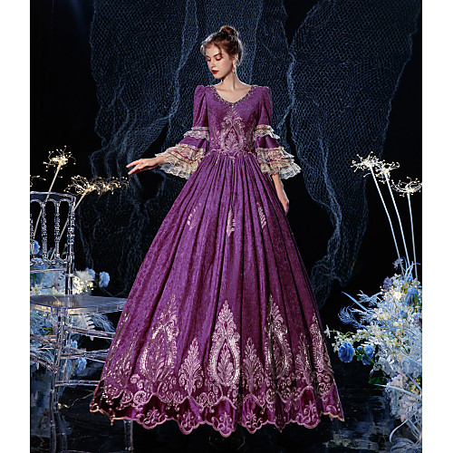 Princess Shakespeare Maria Antonietta Gothic Rococo Vintage Inspired Medieval Vacation Dress Dress Party Costume Masquerade Prom Dress Women's Costume As Picture Vintage Cosplay Party Masquerade
Princess Shakespeare Maria Antonietta Gothic Rococo Vintage Inspired Medieval Vacation Dress Dress Party Costume Masquerade Prom Dress Women's Costume As Picture Vintage Cosplay Party Masquerade