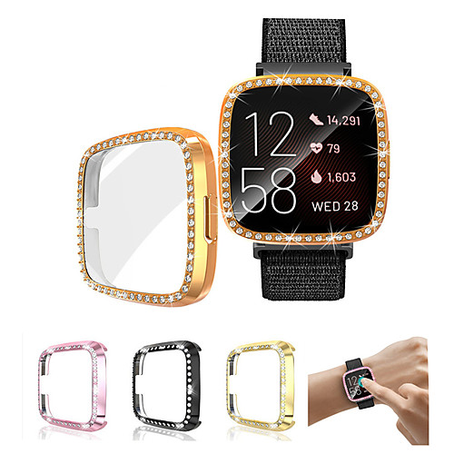 Fitbit versa 2 / versa Watch Case Cover Ultra-Slim Luxury Crystal Screen Protector Cover Protector
Fitbit versa 2 / versa Watch Case Cover Ultra-Slim Luxury Crystal Screen Protector Cover Protector
