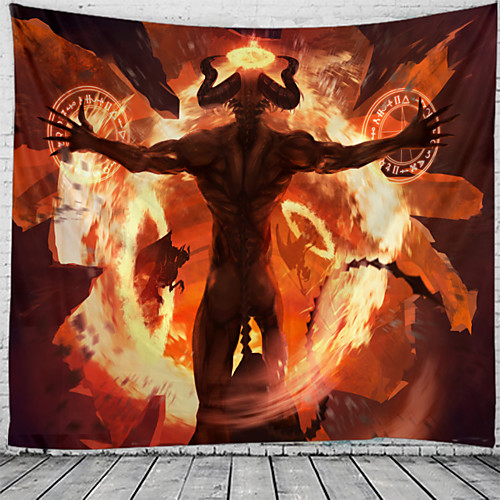 Halloween Party Holiday Wall Tapestry Art Decor Blanket Curtain Picnic Tablecloth Hanging Home Bedroom Living Room Dorm Decoration Psychedelic Devil Haunted Scary Polyester
Halloween Party Holiday Wall Tapestry Art Decor Blanket Curtain Picnic Tablecloth Hanging Home Bedroom Living Room Dorm Decoration Psychedelic Devil Haunted Scary Polyester