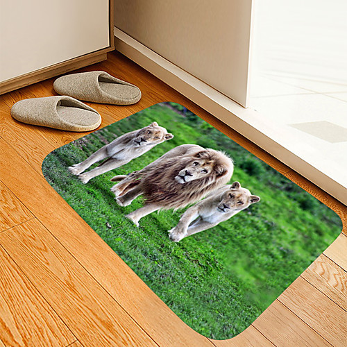 Grassland Lion King Digital Printing Floor Mat Flowers Kitten Girl Modern Bath Mats Nonwoven / Memory Foam Novelty Bathroom
Grassland Lion King Digital Printing Floor Mat Flowers Kitten Girl Modern Bath Mats Nonwoven / Memory Foam Novelty Bathroom