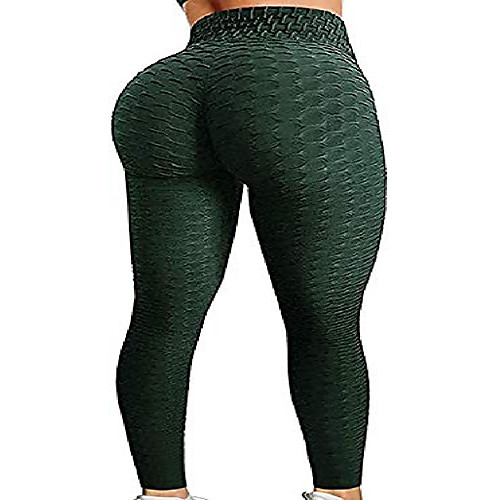 booty yoga pants women,high waisted ruched butt lift textured scrunch tummy control slimming leggings workout tights(deep green,xl)
booty yoga pants women,high waisted ruched butt lift textured scrunch tummy control slimming leggings workout tights(deep green,xl)