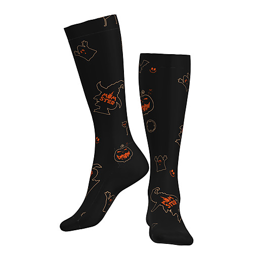 Compression Socks Long Socks Over the Calf Socks Athletic Sports Socks Cycling Socks Women's Men's Bike / Cycling Breathable Soft Comfortable 1 Pair Cartoon Graphic Cotton Black S M / Stretchy
Compression Socks Long Socks Over the Calf Socks Athletic Sports Socks Cycling Socks Women's Men's Bike / Cycling Breathable Soft Comfortable 1 Pair Cartoon Graphic Cotton Black S M / Stretchy