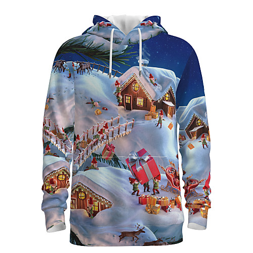 Men's Pullover Hoodie Sweatshirt Graphic 3D Ugly Christmas Hooded Daily 3D Print Basic Christmas Hoodies Sweatshirts Long Sleeve Blue
Men's Pullover Hoodie Sweatshirt Graphic 3D Ugly Christmas Hooded Daily 3D Print Basic Christmas Hoodies Sweatshirts Long Sleeve Blue