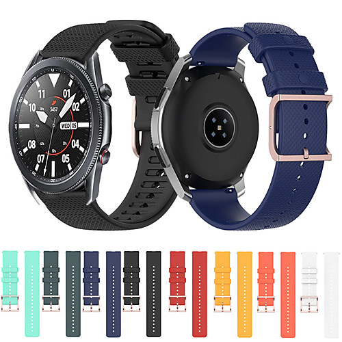 Sport Silicone Watch Band for Huami Amazfit GTR 47mm / GTR 42mm / GTS / Bip Lite / Bip S / Stratos 3 / Stratos 2 2S / Pace 1 / Xiaomi Watch Color / Xiaomi Heylou Solar LS05 Bracelet Wrist Strap
Sport Silicone Watch Band for Huami Amazfit GTR 47mm / GTR 42mm / GTS / Bip Lite / Bip S / Stratos 3 / Stratos 2 2S / Pace 1 / Xiaomi Watch Color / Xiaomi Heylou Solar LS05 Bracelet Wrist Strap