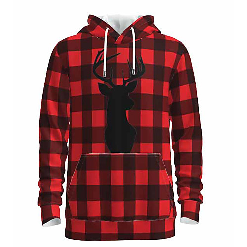 Men's Pullover Hoodie Sweatshirt Plaid Checkered Graphic 3D Hooded Halloween Daily 3D Print Basic Hoodies Sweatshirts Long Sleeve Red
Men's Pullover Hoodie Sweatshirt Plaid Checkered Graphic 3D Hooded Halloween Daily 3D Print Basic Hoodies Sweatshirts Long Sleeve Red