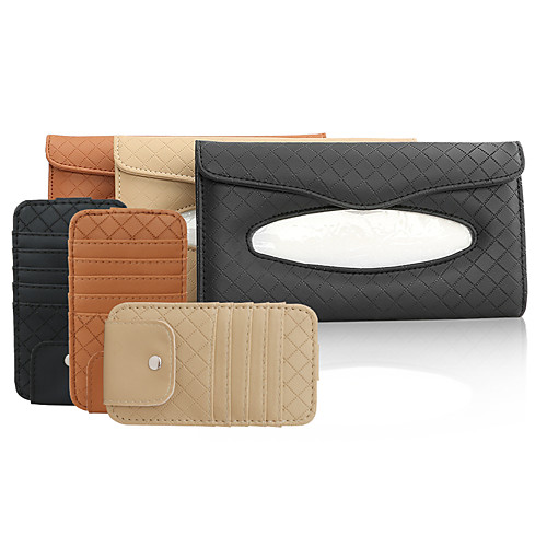 Genuine Leather Car Visor Tissue Holder with CD Holder Multi-Functional CD Organizer Visor Tissue Box Bag Card Slot for Car & Truck
Genuine Leather Car Visor Tissue Holder with CD Holder Multi-Functional CD Organizer Visor Tissue Box Bag Card Slot for Car & Truck
