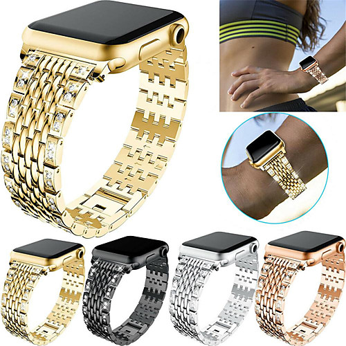 Strap for Apple Watch 4 5 Band 44mm 40mm Luxury Stainless Steel Diamond for Iwatch 3 2 1 Band 42mm 38mm Metal Watch Bracelets
Strap for Apple Watch 4 5 Band 44mm 40mm Luxury Stainless Steel Diamond for Iwatch 3 2 1 Band 42mm 38mm Metal Watch Bracelets